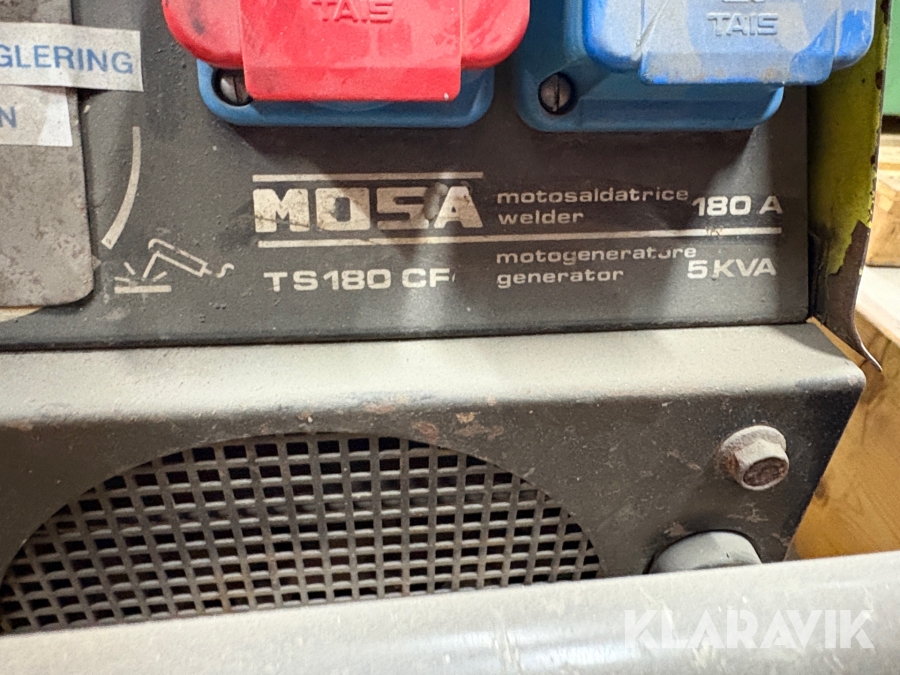Motorsvets Mosa TS 180 CF-K