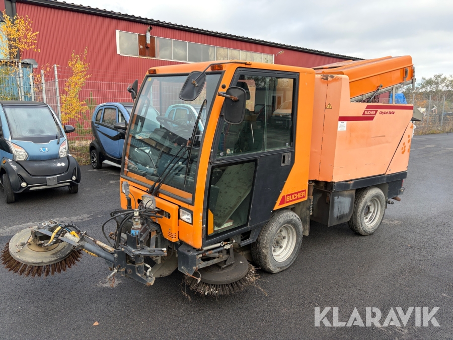 Sopmaskin Bucher Citycat 2000