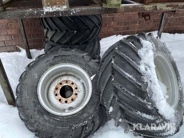 Entreprenaddäck BKT 26x12.00-12 4st