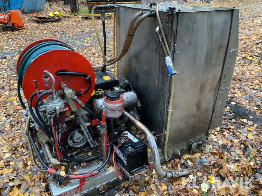 Spolutrustning avlopp