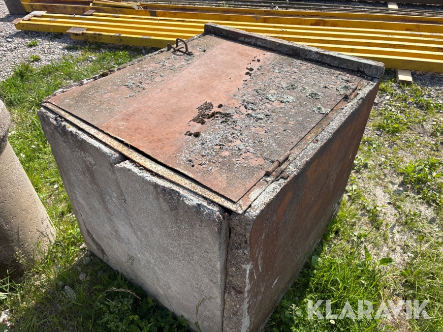 Förvaringsskåp i betong