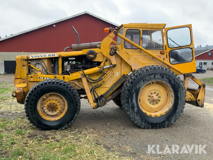 Baklastare Volvo BM LM 841, Götene, Klaravik auktioner