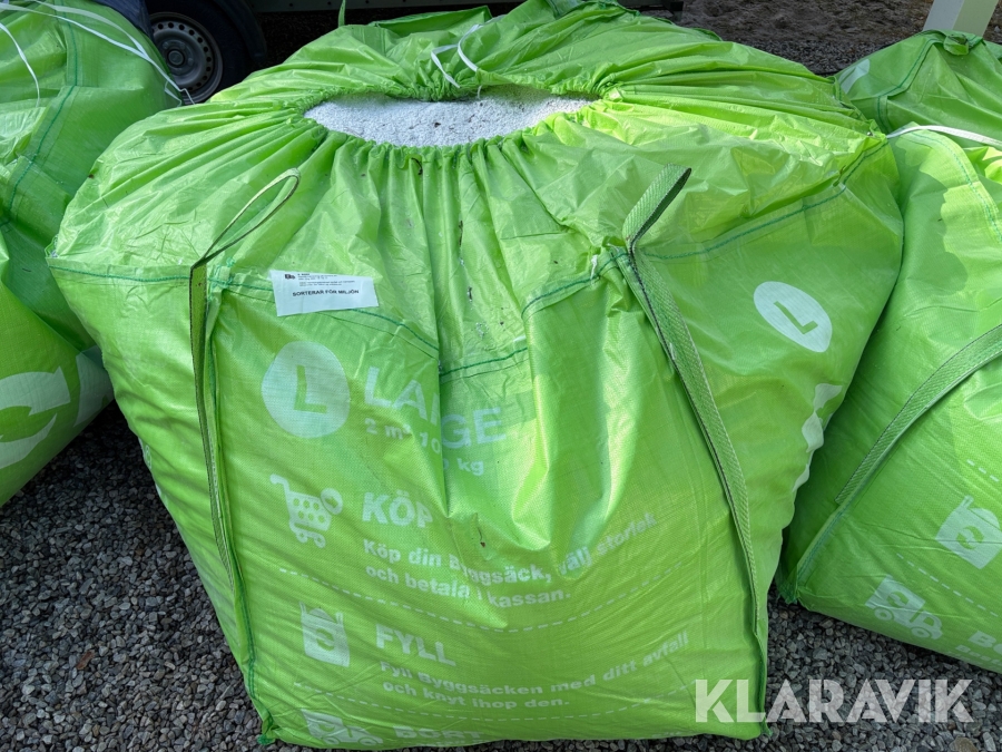 Isolering Perlite - 17 m3