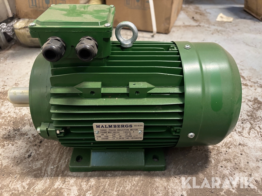 3-fas elmotor Malmberg Ms2 100L2-4
