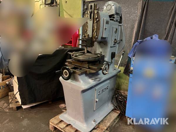 Kilspårsmaskin Jakob Behr