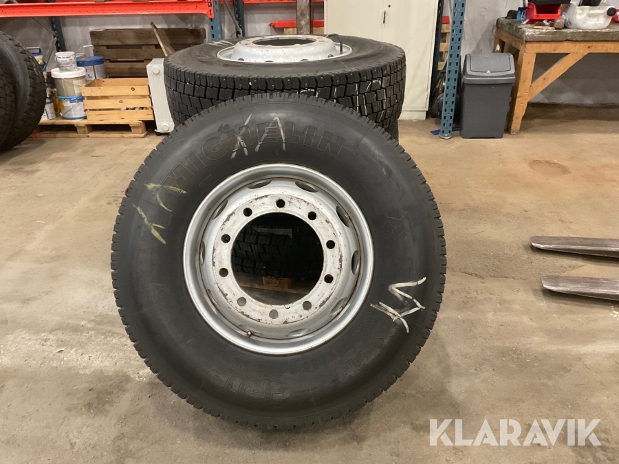 Lastbilshjul Michelin 295/80 R 22.5 XDN GRIP 4 stycken
