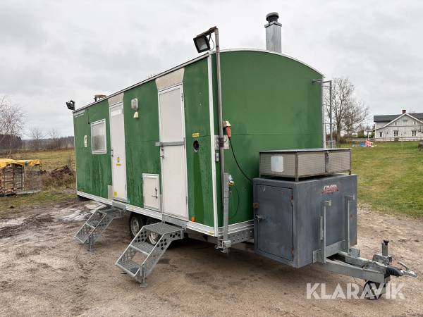 Personalvagn Norrlandsvagnar SRMB-3195/2 verkstad/bovagn