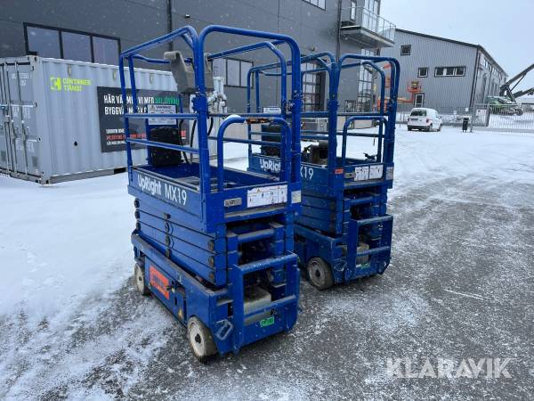 Saxlift UpRight MX19 2st