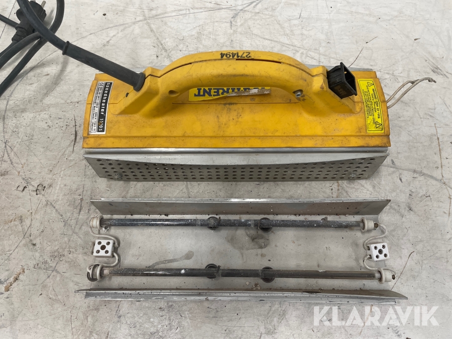 Infravärmare färgborttagning Speadheater 1100S