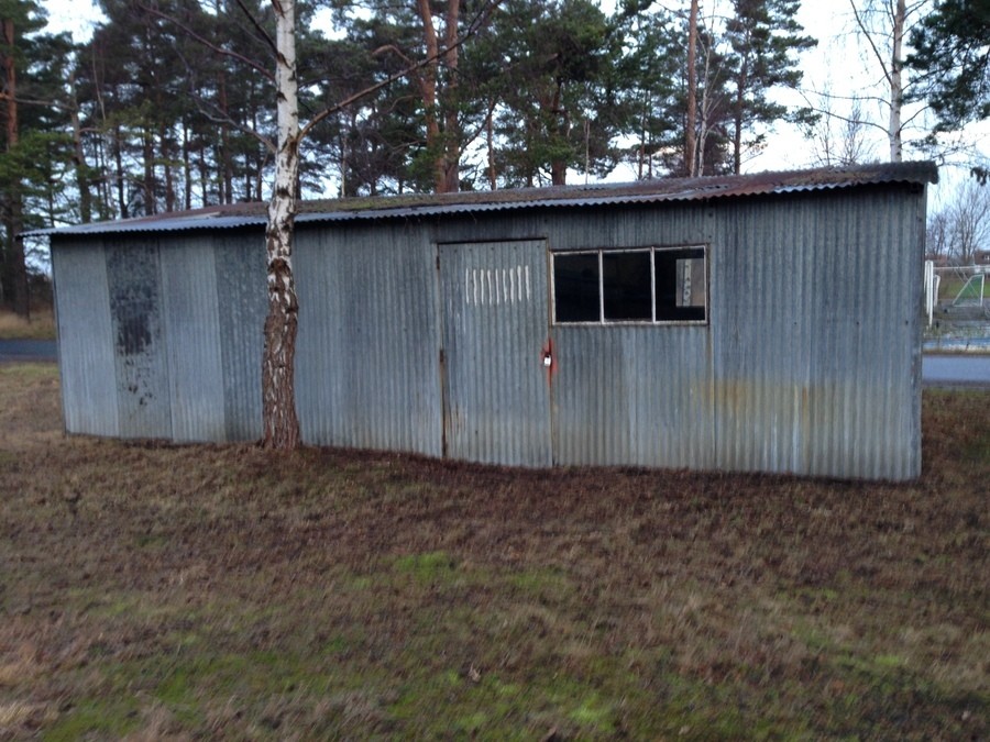 Plåtskjul Skjul i plåt Förråd