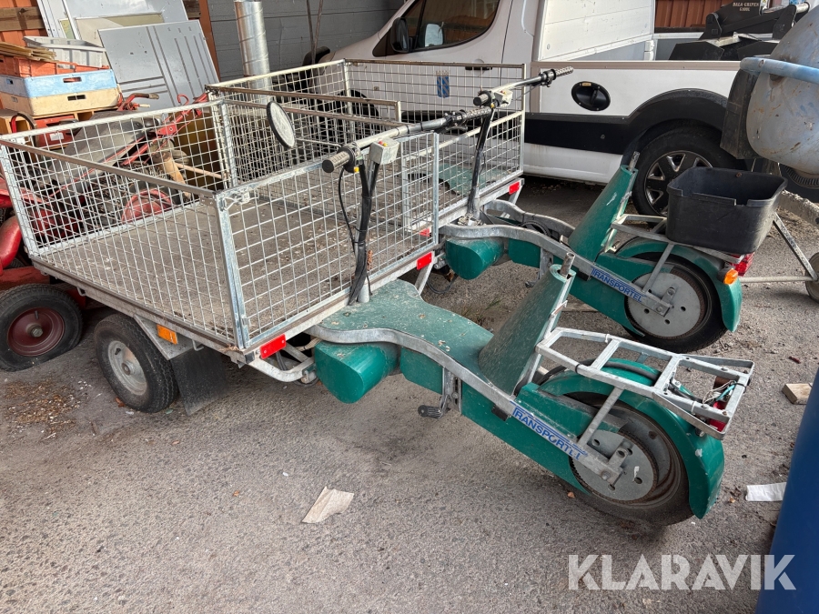 Flakmoped 2st Transportel