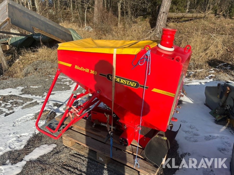 Monterbar såmaskin Väderstad Bio Drill 360 
