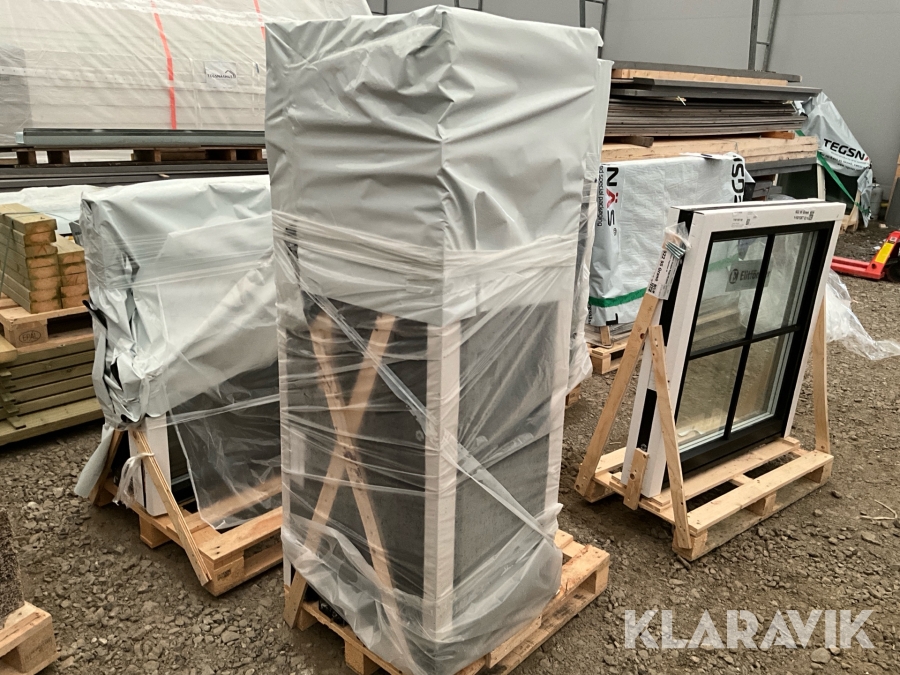 Fönster och altandörr till helt hus Elitfönster 18 st