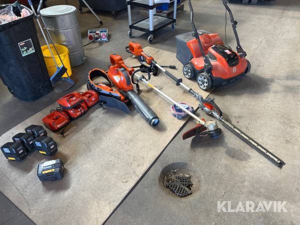 Trädgårdsmaskiner batteridrivna Husqvarna