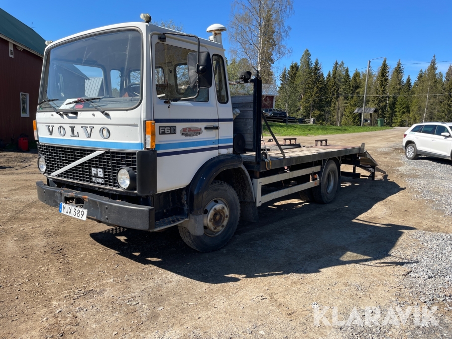 Maskintransport Volvo F6