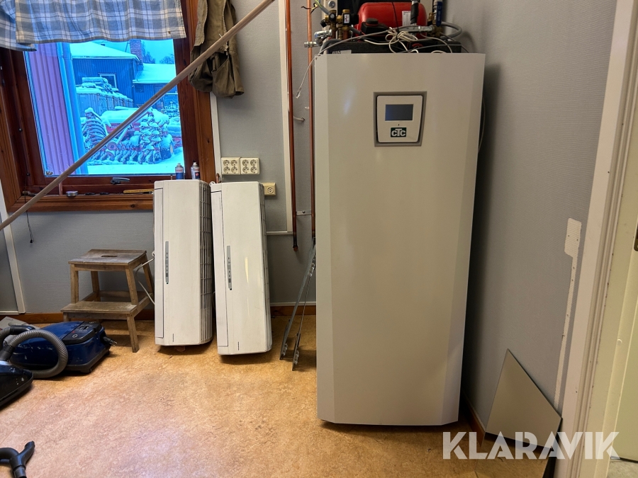 Värmepump Luft/Vatten CTC EcoZenith i250 / EcoAir 622M