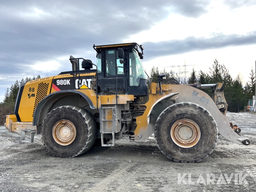 Hjullastare CAT 980K