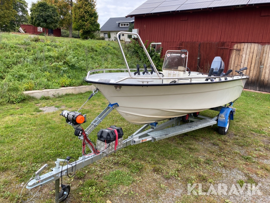 Motorbåt Höga Rodd William 500 Yamaha 40 hk med trailer