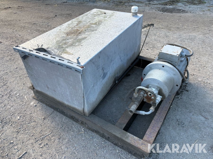Hydraulpump med tank