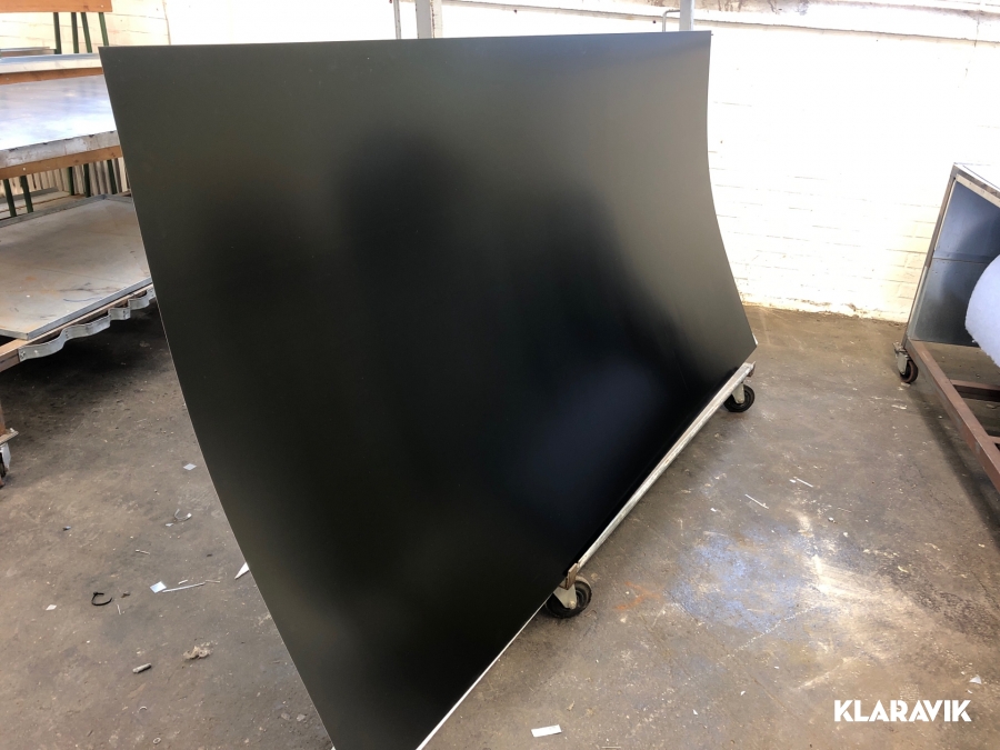 Plåtisol svart 2500x1250 mm 4st