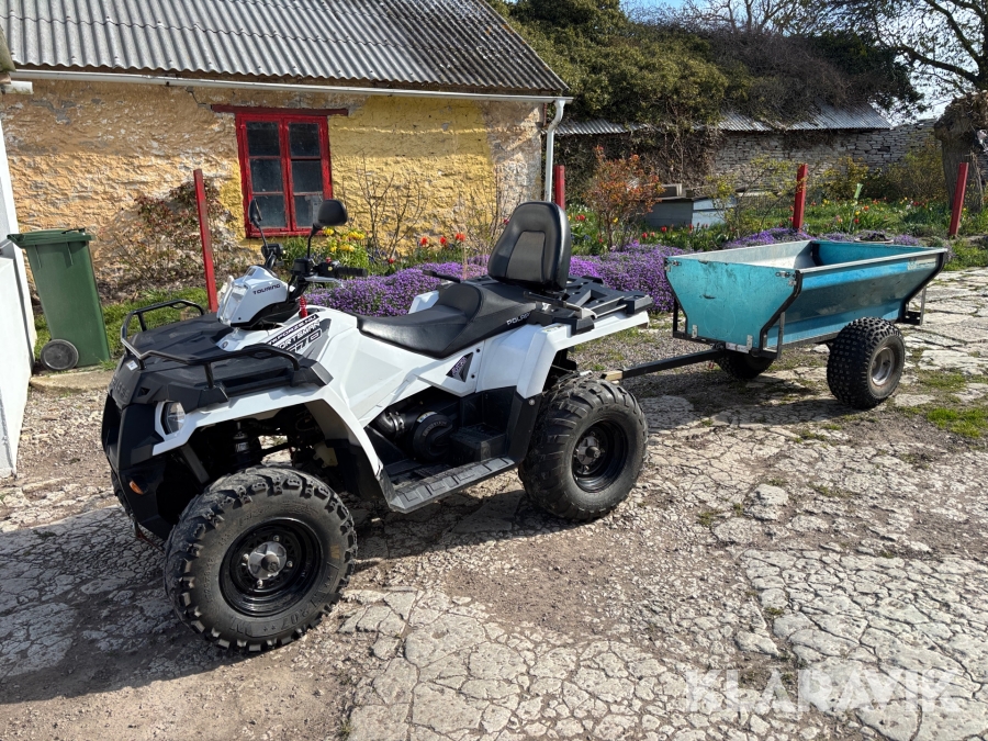 ATV Polaris Sportsman 570 EFI med vagn