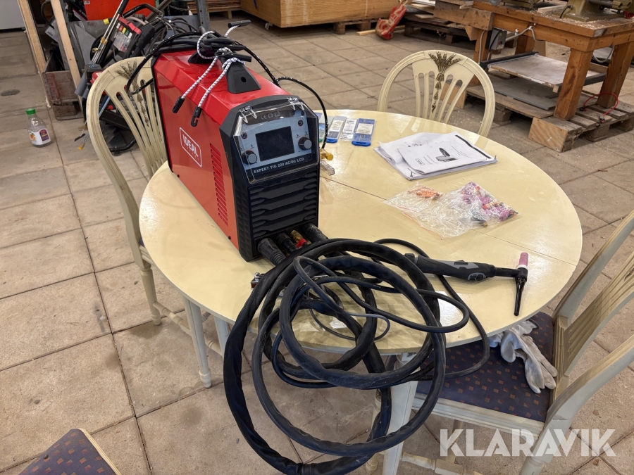 Tigsvets Ideal Expert TIG 220 AC/DC LCD