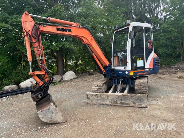 Grävmaskin Kubota KX 121-2