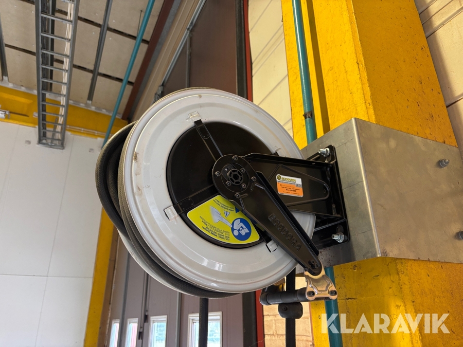 Slangvinda tryckluft Ecodora 15m 2st