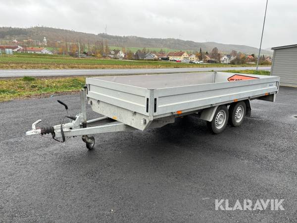 Personbilssläp Trailerfabriken 1500kg