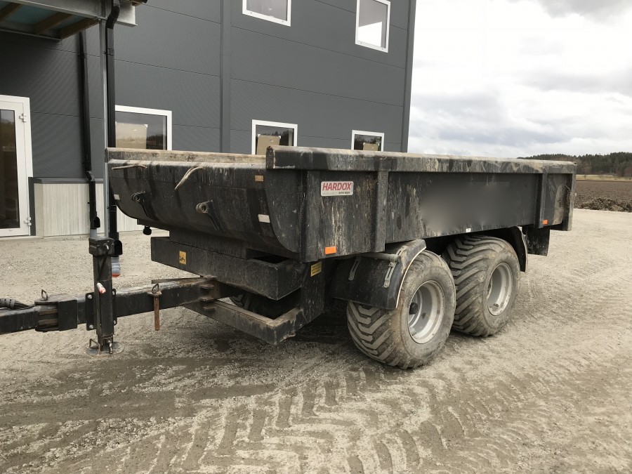 Dumperkärra med Ramstyrning, 9 ton