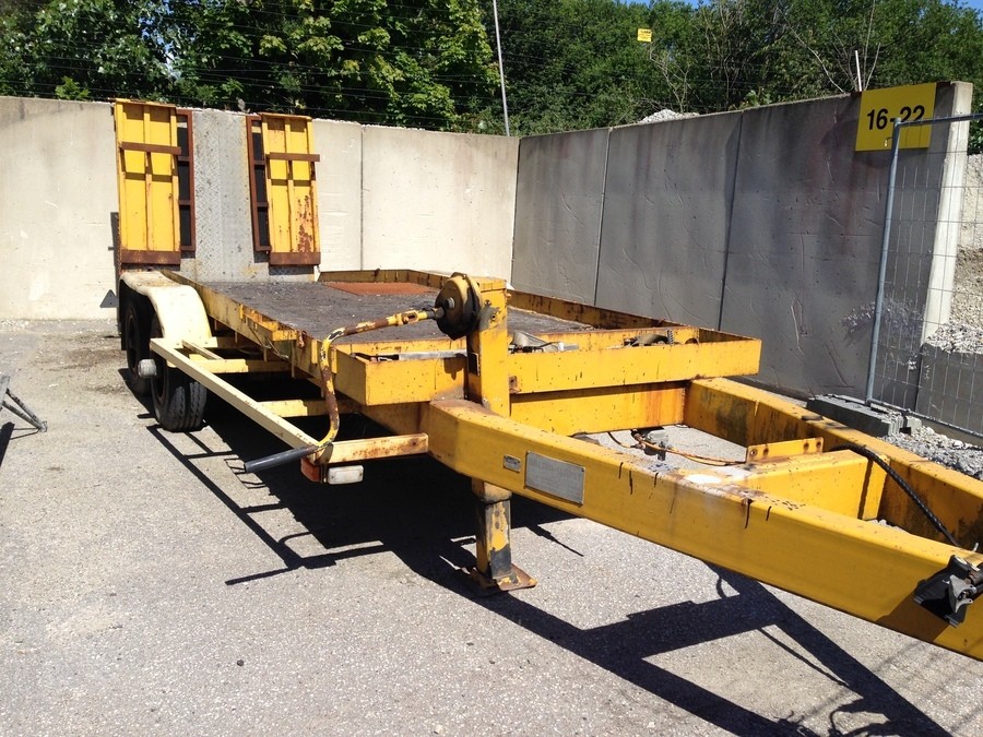 Släp Maskinsläp Maskintrailer