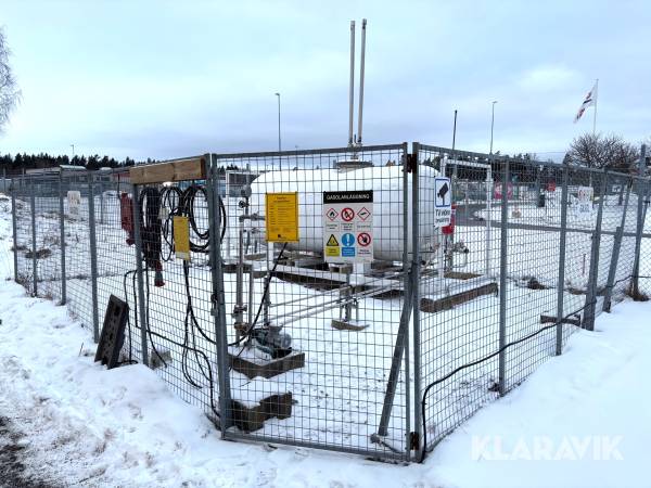 Gasolcistern Tankmobil påfyllningsanläggning för gasol