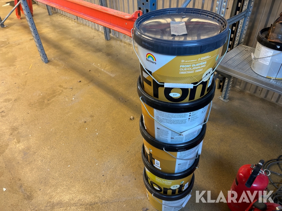 Färg 5 st Hinkar Beckers