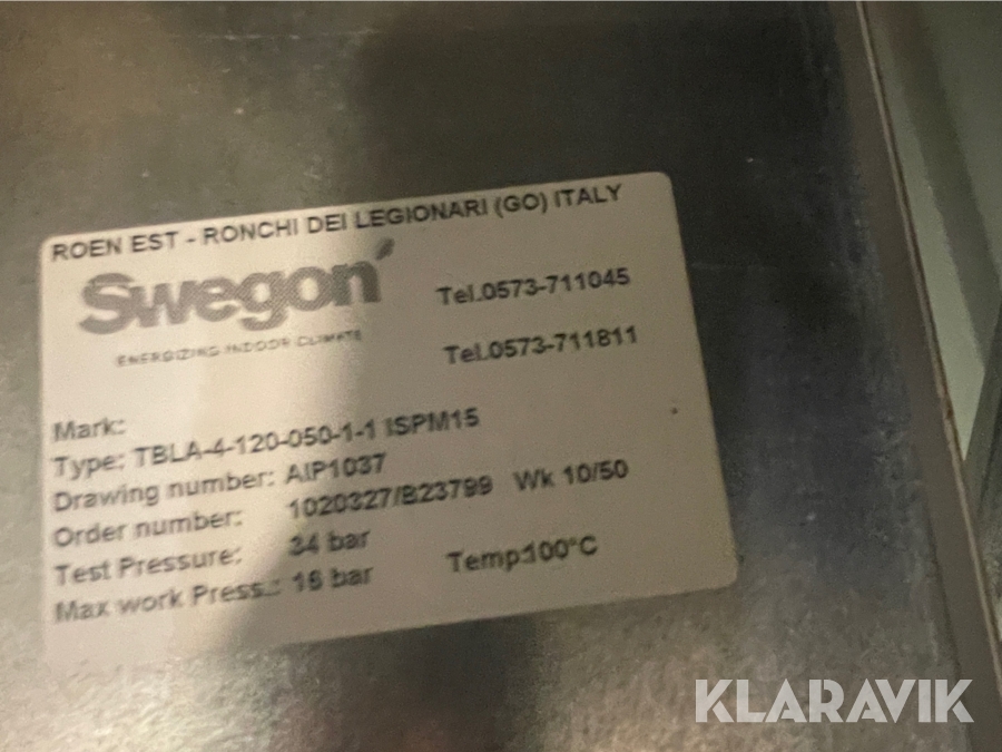 Ventilationsaggregat Swegon Gold RX PX CX Falun Klaravik A ventilationsaggregat-swegon-gold-rx-px-cx-falun-klaravik-a