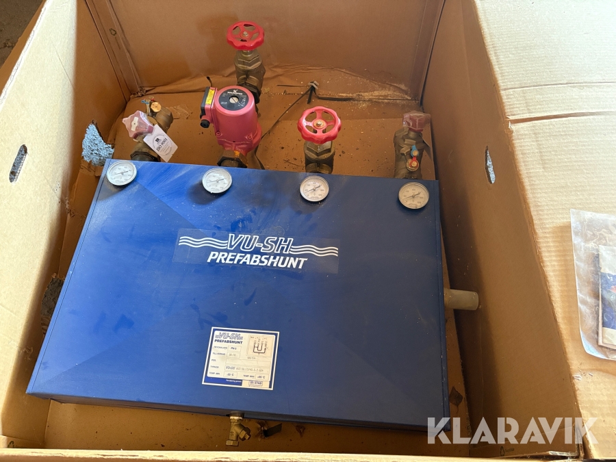 Industri shunt Prefabshunt VU-SH