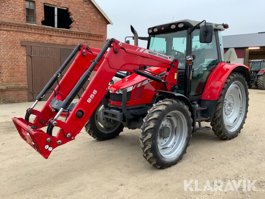 Traktor Massey Ferguson 5455 Dyna-4 med frontlastare