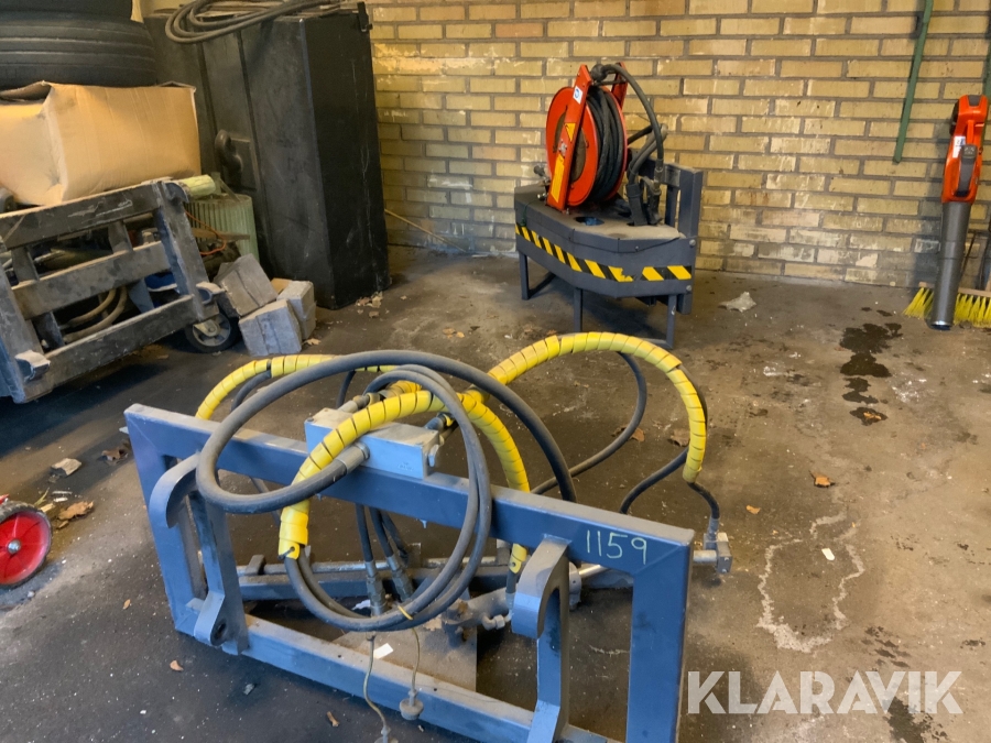 Hydrauldriven högtryckstvätt till lastmaskin