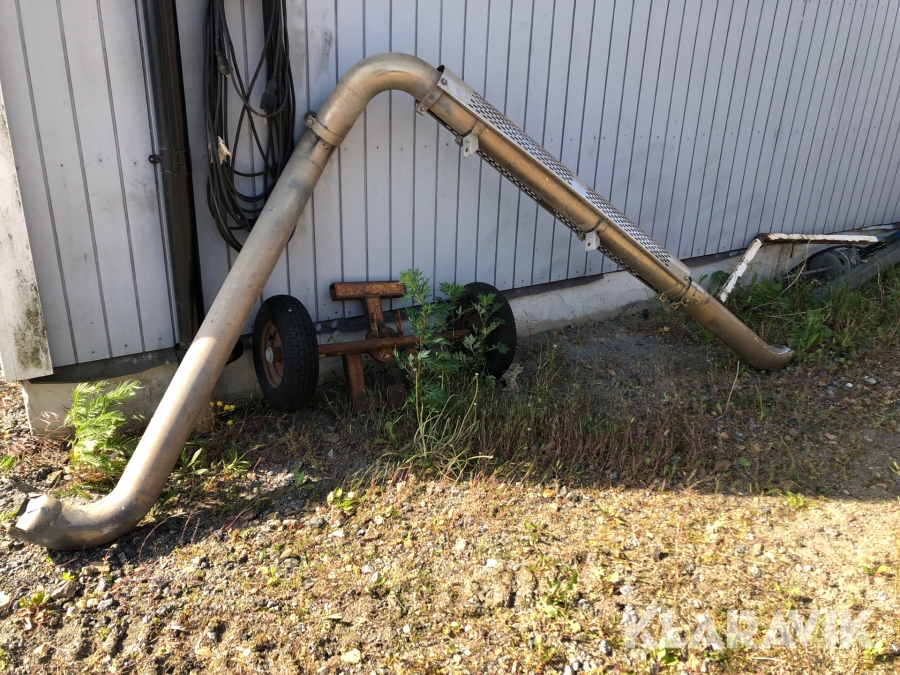 Rostfritt avgasrör 4,5 tum