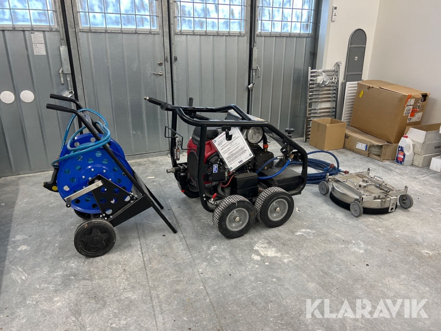 Högtryckstvätt Comet FDX xtreme 15/500 med slangvinda