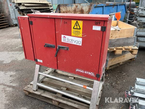 Elcentral Bygg-ström 250Amp