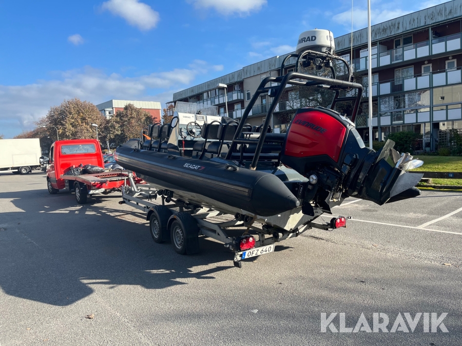 Båt Seacat 750 RIB, Huddinge, Klaravik auktioner