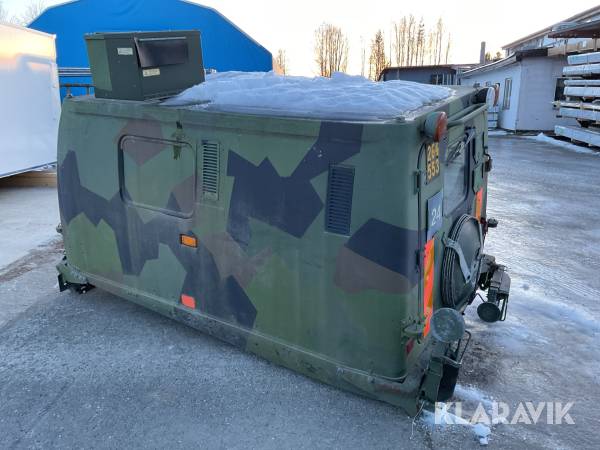 Bakkabin till bandvagn Hägglunds BV 206