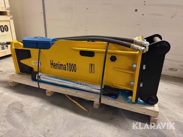 Hydraulhammare Henima 1000 S60 Ny med garanti