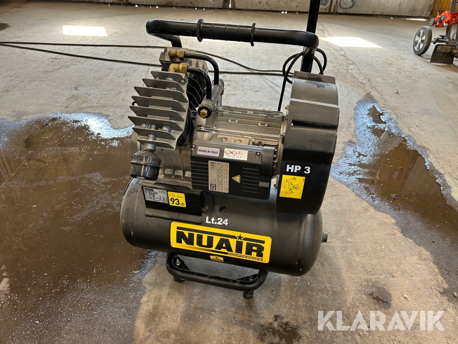 Kompressor Nuair LT24, Sundsvall, Klaravik auktioner