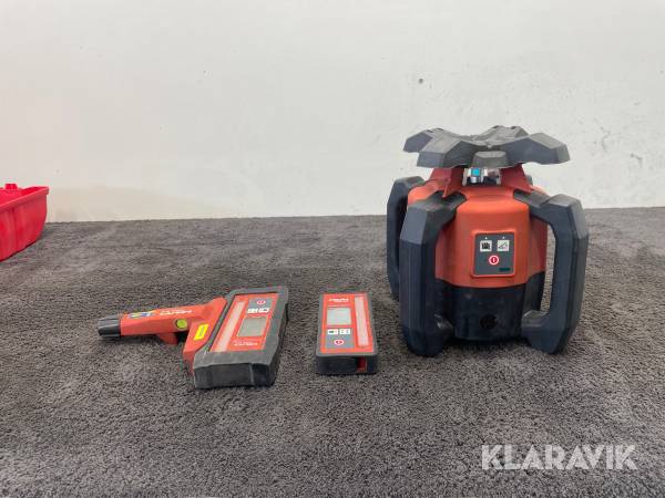 Planlaser med lasermottagare Hilti PR2-HS, PRA20