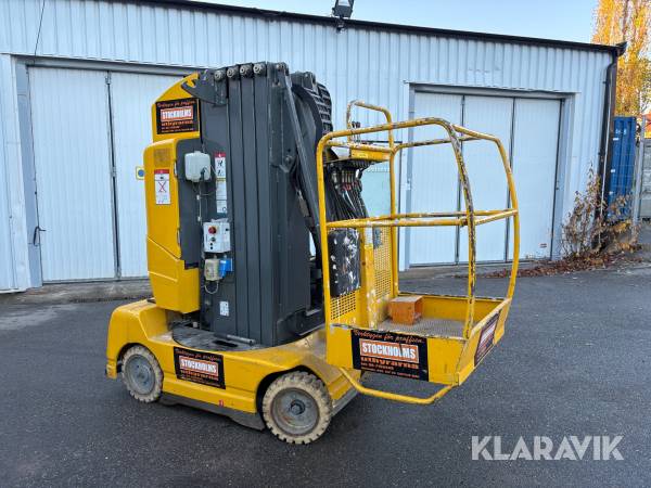 Pelarlift med jibb Grove Toucan 1100 A