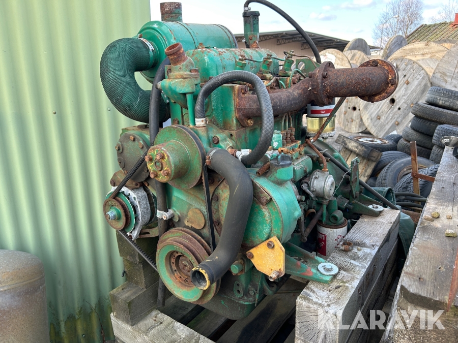 Dieseldrivet hydraulaggregat med hydraulpumpar