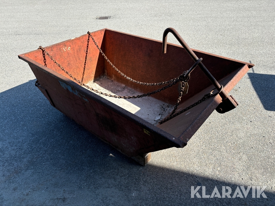 Materialbask/jordbask Stål & Plåt Jönsson 750 l