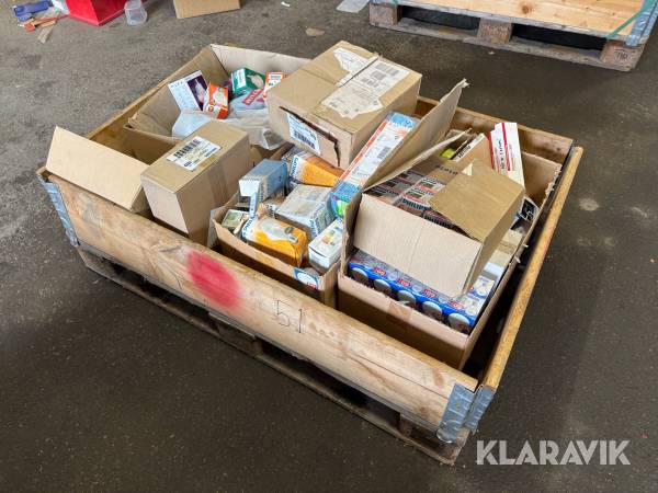 Pall med glödlampor