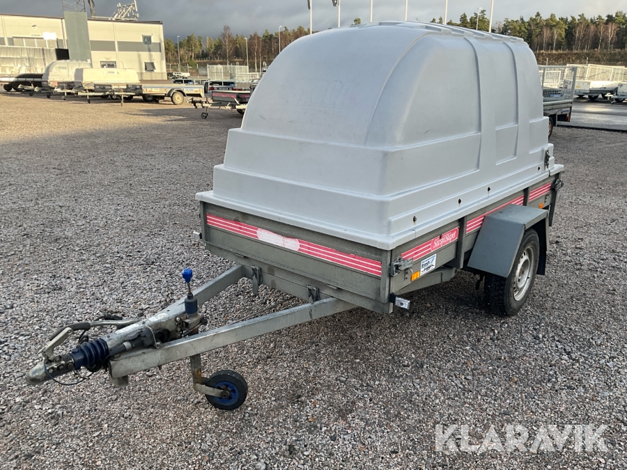 Personbilssläp Sävsjösläpet FTB 2501-01 med tipp